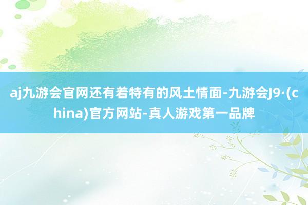 aj九游会官网还有着特有的风土情面-九游会J9·(china)官方网站-真人游戏第一品牌